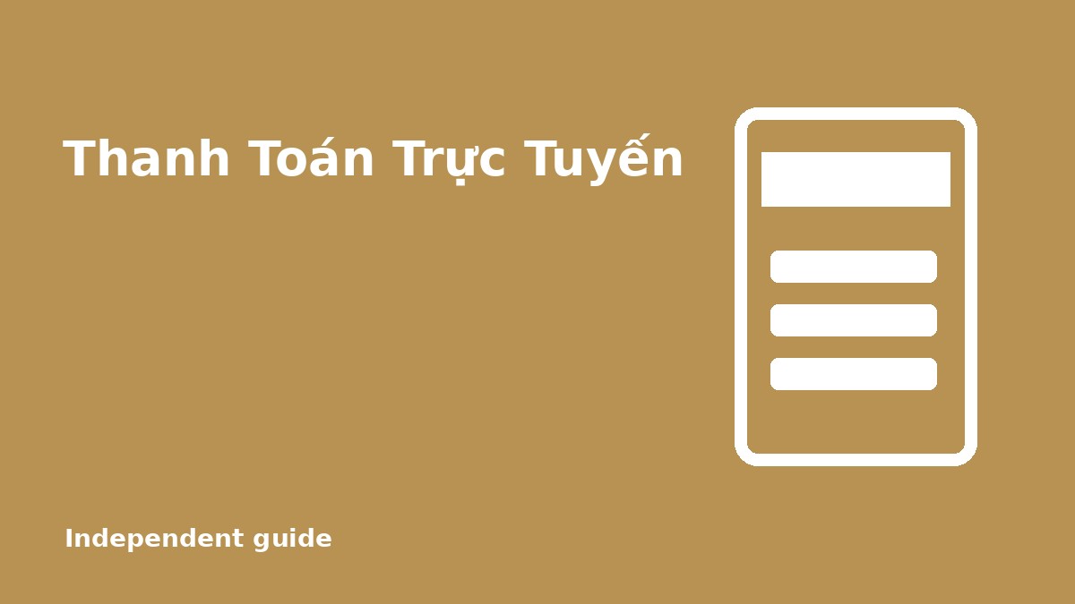 Thanh Toán Trực Tuyến on Cổng Dịch Vụ Công